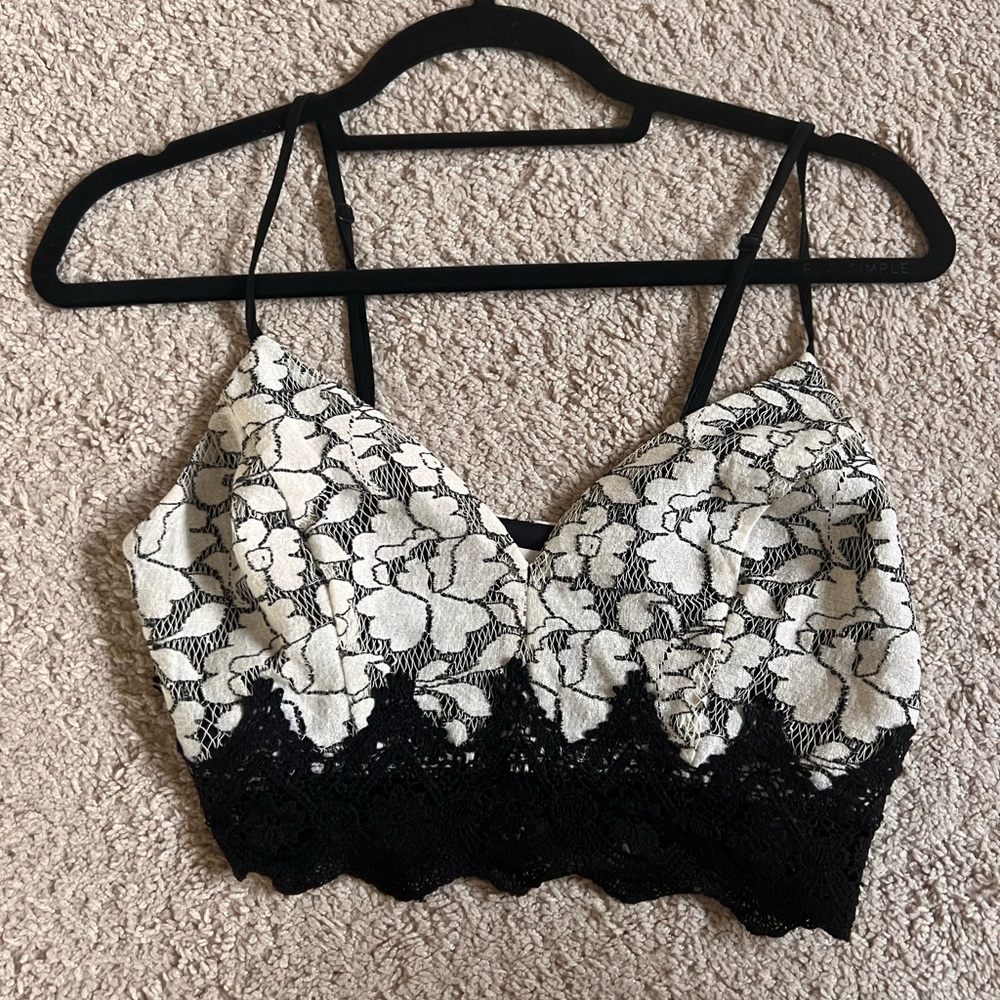 Lush lace crop top